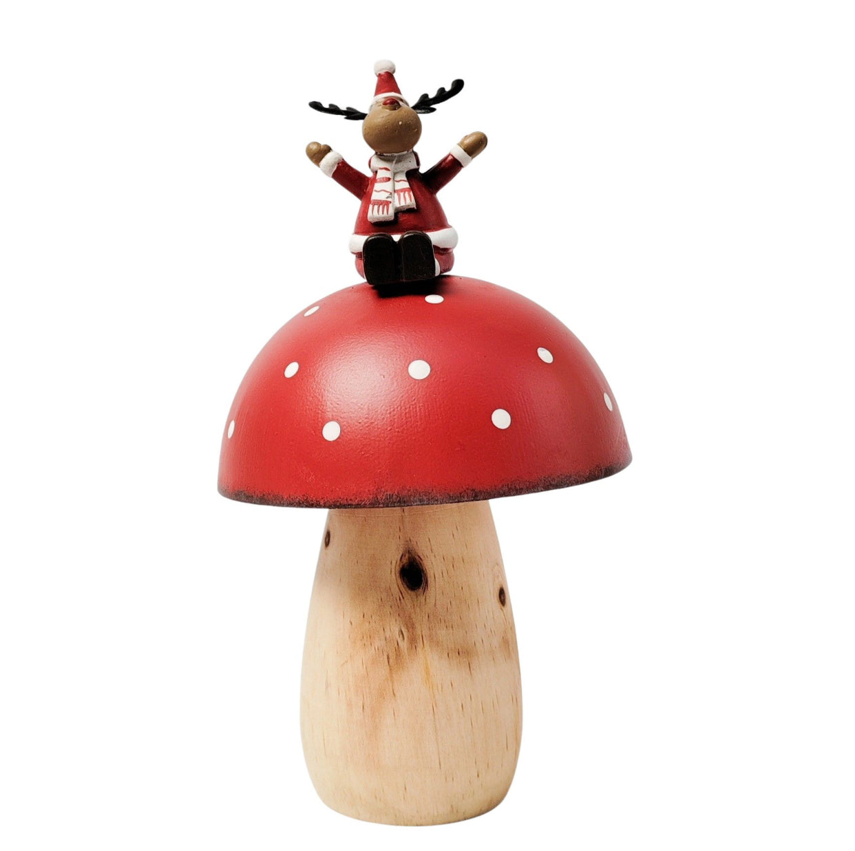 Reindeer on Mushroom