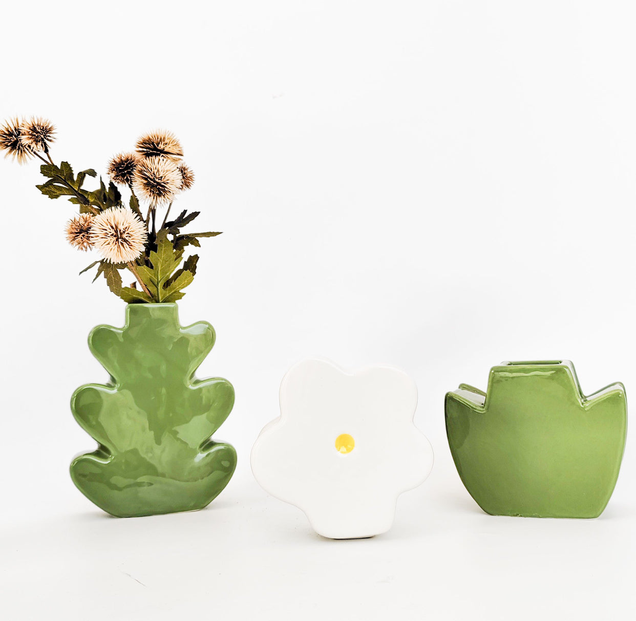 Double Flower Pot Vase