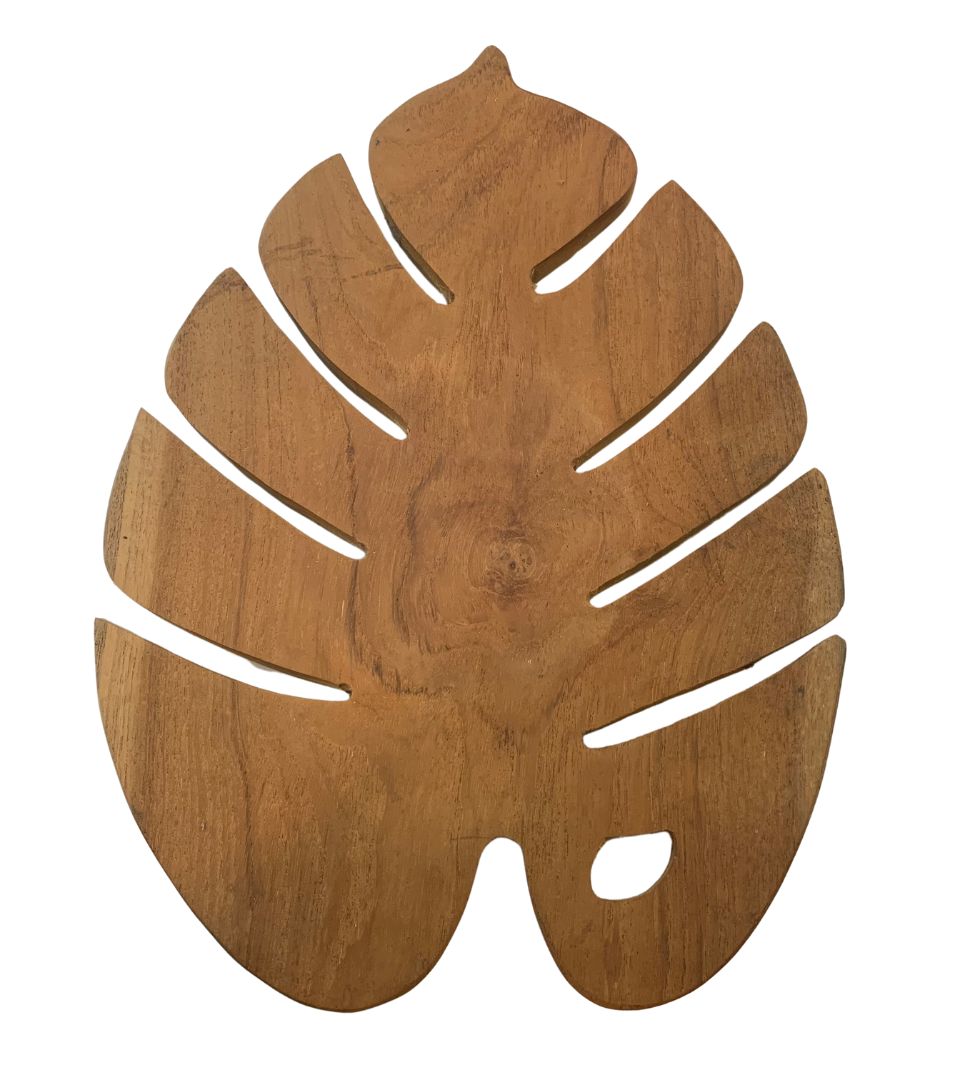 Wooden Monstera Trivit