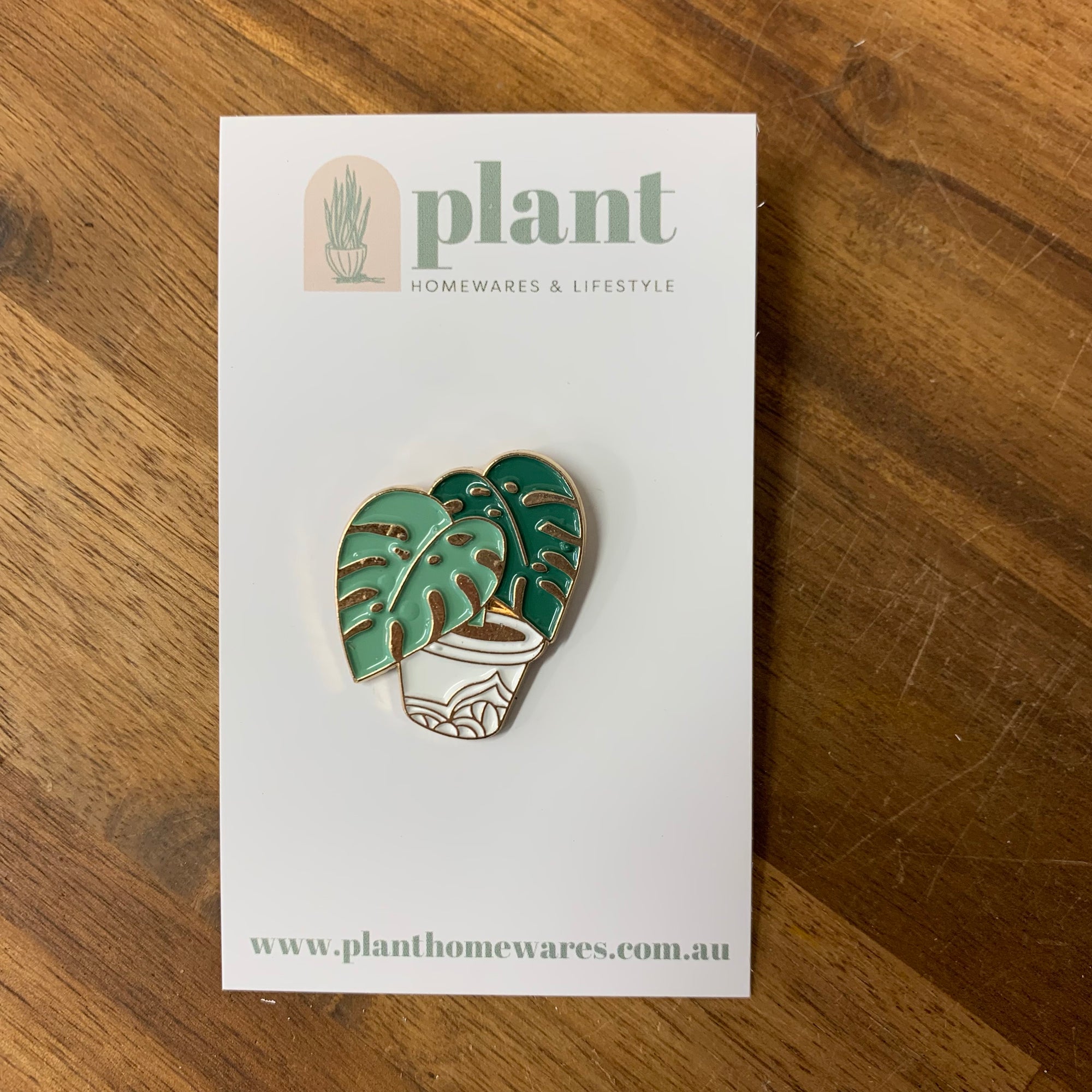 Plant Enamel Pins